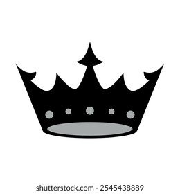 Vector de corona clásico. Clipart de la Corona, Clipart de la Corona del Rey, Corona de la Princesa.