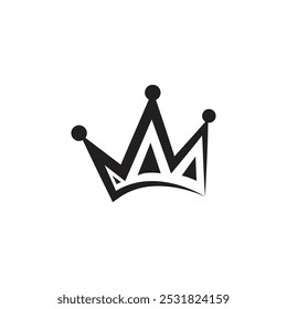 Crown Icon, Symbol of Royalty and Prestige