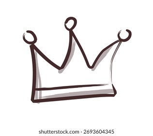 Crown Icon Símbolo Vector EPS 10.EPS