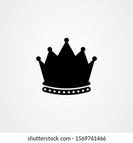 Crown icon symbol vector design