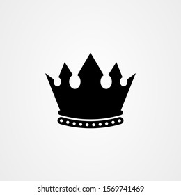 Crown icon symbol vector design