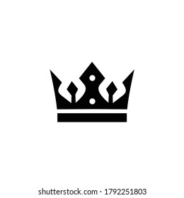 símbolo de icono de corona eps10