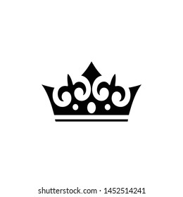 Crown icon symbol vector illustration