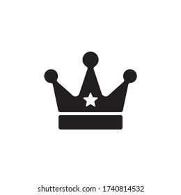 Crown icon symbol vector illustration