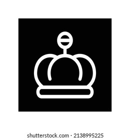 crown icon, technology icon vector illustration.