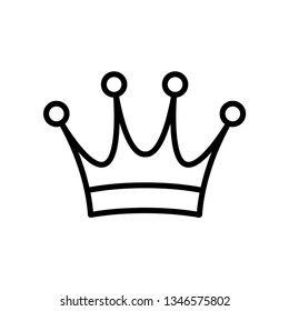 crown icon template