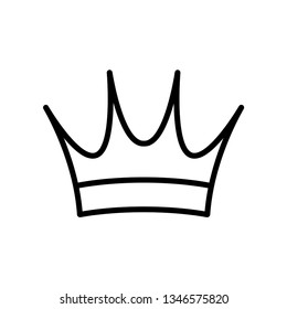 crown icon template