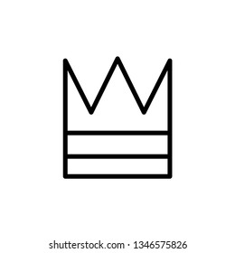 crown icon template