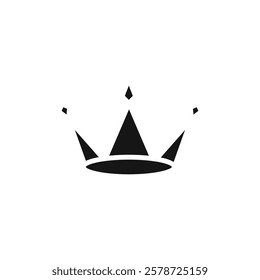 Crown icon Thin line art collection