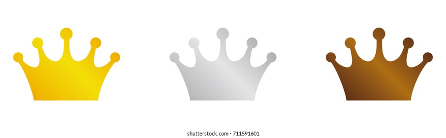 Crown icon ( three colors)