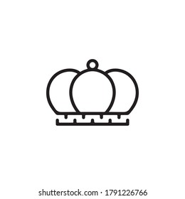 Crown Icon In Trendy Design Vector Eps 10