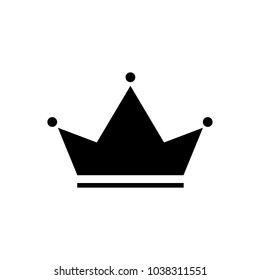 Crown Icon in trendy flat style isolated on grey background. Crown symbol for  web site design, logo, app, UI. Vector illustration.