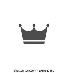 Crown Icon in trendy flat style isolated on white background. Crown symbol for your web site design, logo, app, UI. Vector illustration.