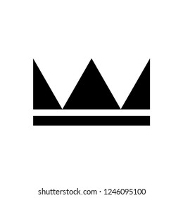 Crown Icon in trendy flat style for your web site design, logo, app, UI. Vector illustration, EPS10.