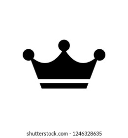 Crown icon in trendy flat style for your web site design, logo, app, UI. Vector illustration, EPS10.