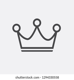 Broken Crown Outline Icon Clipart Image Stock Vector (Royalty Free ...