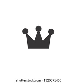 Crown Icon in trendy flat style isolated on white background. Crown symbol for your web site design, logo, app