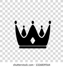 Crown Icon in trendy flat style isolated on white background. Crown symbol for your web site design, logo, app, UI. Vector illustration, EPS10