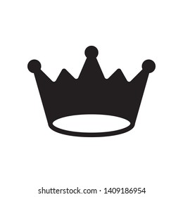 Crown icon in trendy flat style design. Vector graphic illustration. Crown symbol for website design, logo, app, and ui. EPS 10.