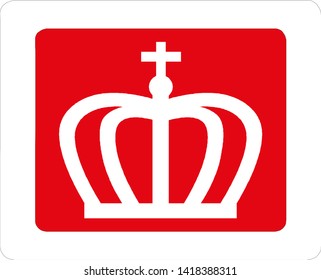 Crown Icon in trendy flat style isolated on white background. Crown symbol Vector illustration EPS10.