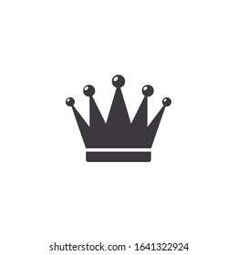 Crown Icon in trendy flat style isolated on white background. Crown symbol Vector illustration.