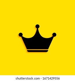 Crown Icon in trendy flat style