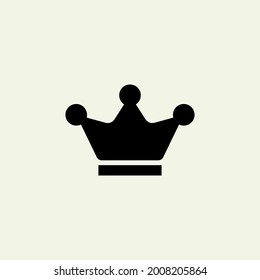 Crown Icon in trendy flat style isolated on grey background. Crown symbol for your web site design, logo, app, UI. Vector illustration. Crown icon EPS-10.