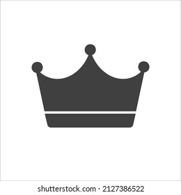 Crown icon in trendy flat style isolated on white background. Crown symbol for your web site design, logo, app, UI. Vector illustration, EPS10