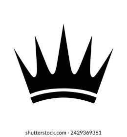 Crown Icon in trendy flat style isolated on white background. Simple Crown symbol for your web site design, logo, app, UI. Vector illustration, EPS10