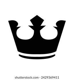 Crown Icon in trendy flat style isolated on white background. Simple Crown symbol for your web site design, logo, app, UI. Vector illustration, EPS10