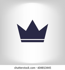 Crown Icon in trendy flat style isolated. Crown symbol for your web site design, logo, app. Vector illustration