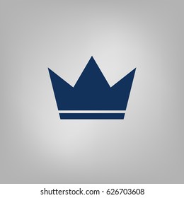Crown Icon in trendy flat style isolated. Crown symbol for your web site design, logo, app. Vector illustration