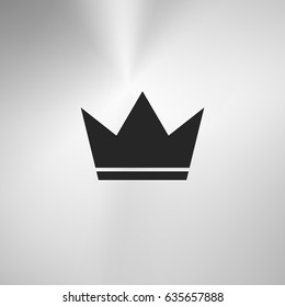 Crown Icon in trendy flat style isolated. Crown symbol for your web site design, logo, app. Vector illustration