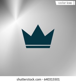 Crown Icon in trendy flat style isolated. Crown symbol for your web site design, logo, app. Vector illustration