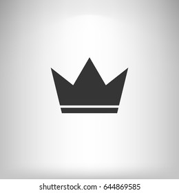 Crown Icon in trendy flat style isolated. Crown symbol for your web site design, logo, app. Vector illustration