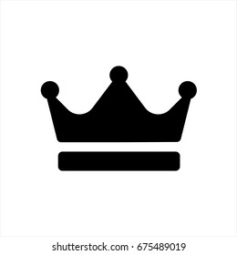 Crown icon in trendy flat style isolated on background. Crown icon page symbol for your web site design Crown icon logo, app, UI. Crown icon Vector illustration, EPS10.