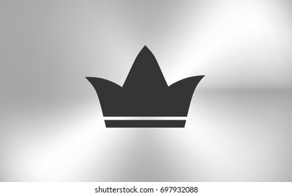 Crown Icon in trendy flat style isolated. Crown symbol for your web site design, logo, app. Vector illustration