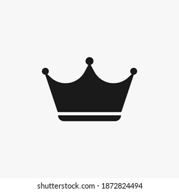 Crown Icon in trendy flat style.Vector