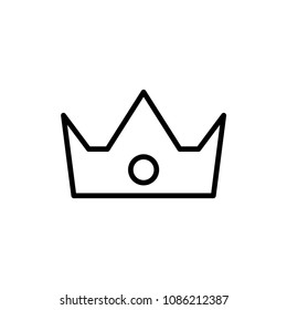 crown icon vector