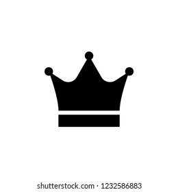 Crown Icon Vector.