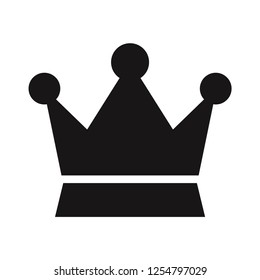 Crown icon vector