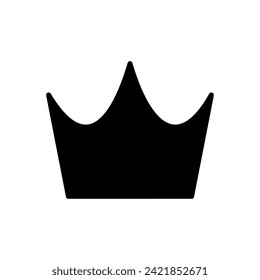 Crown icon vector. crown vector icon