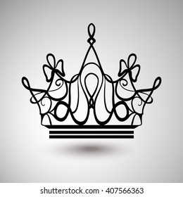 Crown icon. Crown vector.