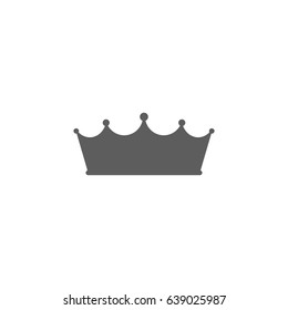 Crown icon vector