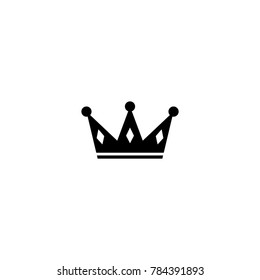 Crown Icon Symbol Vector Illustration Stock Vector (Royalty Free ...