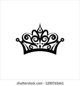 Crown Icon Crown Vector Art Illustration Stock Vector (Royalty Free ...