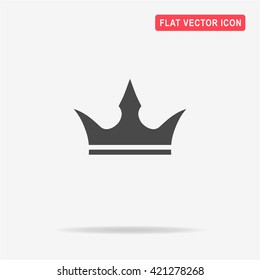 Crown icon. Vector concept illustration for design.