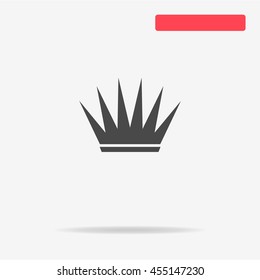 Crown icon. Vector concept illustration for design.