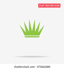 Crown icon. Vector concept illustration for design.