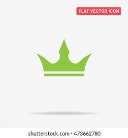 Crown icon. Vector concept illustration for design.